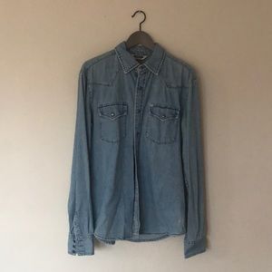 Men’s Urban Outfitters Denim button up